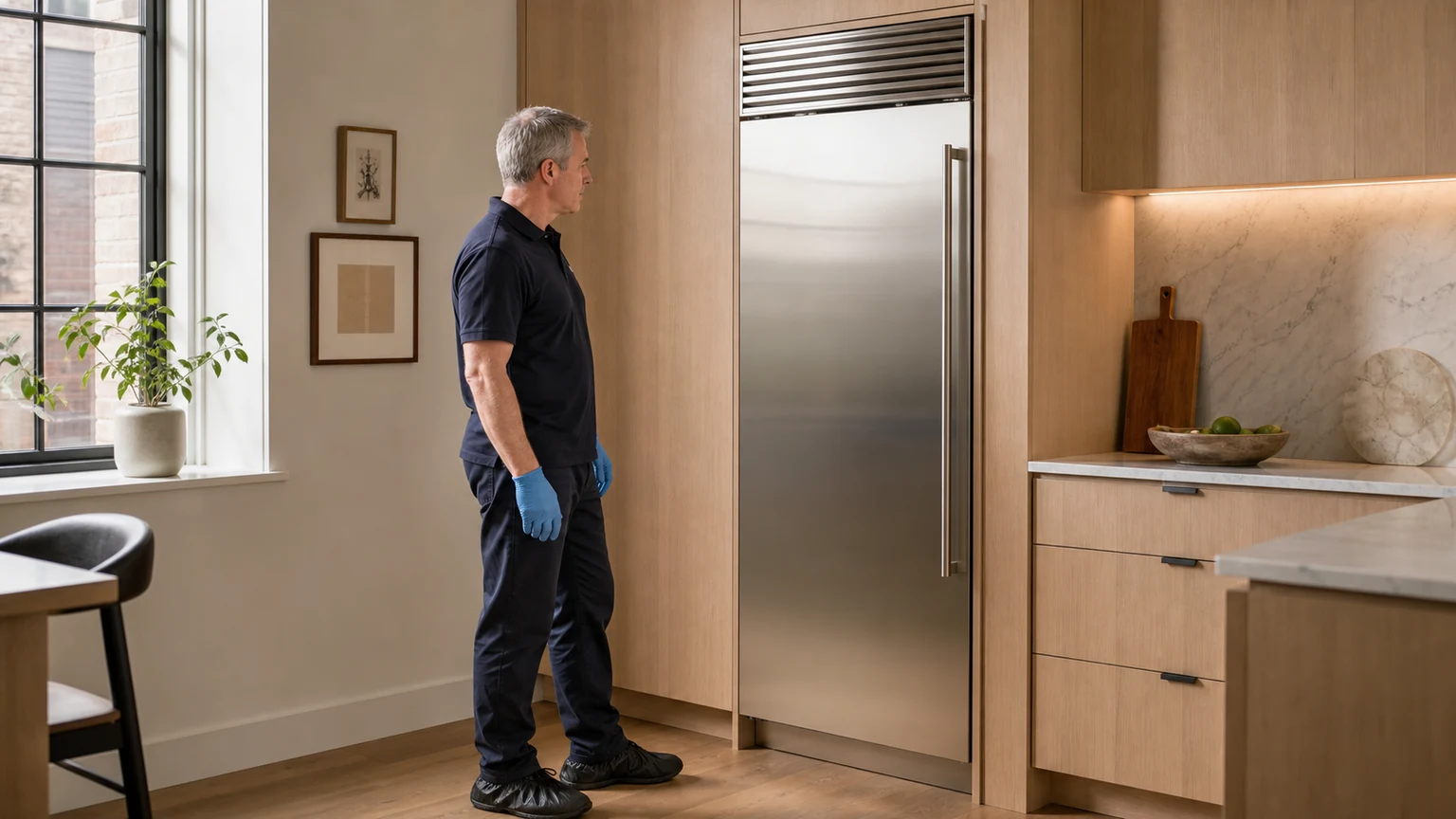 Built-in refrigerator diagnostic visit in West Village